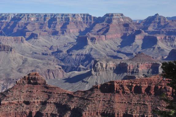 A vista majestosa do Grand Canyon, no estado do Arizona, nos Estados Unidos